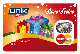 Empresa cria cartão para uso nas festas de fim de ano